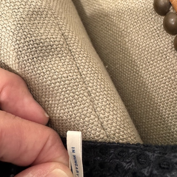 Moncler Black Textured Women's Bomber Jacket - Picture 9 of 9